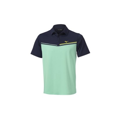 Camisa Polo Mizuno Elite Bloc Hombre Verdes - Chile M926FHDZAL